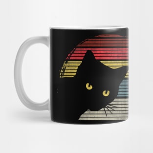 Vintage Cat Silhouette Mug